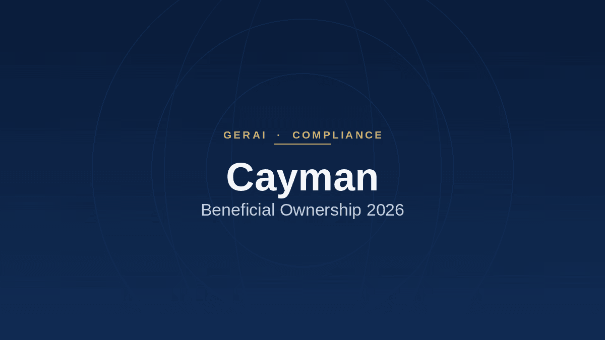 Cayman Beneficial Ownership in 2026