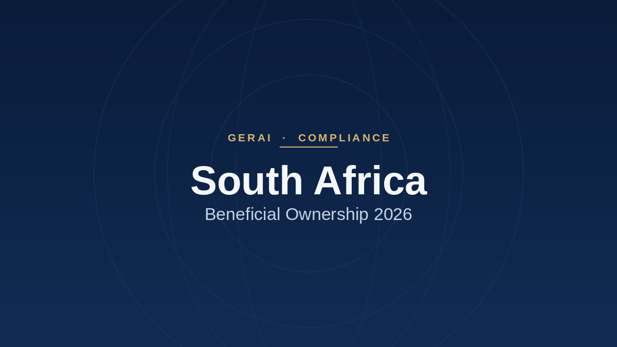 South Africa Beneficial Ownership in 2026